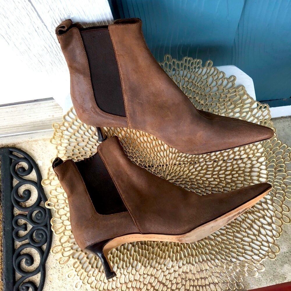 Lambertson Truex Tobac Italian Leather Boots